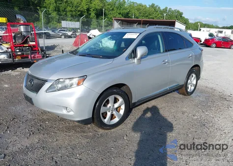 2012 Lexus Rx 350 from USA, damaged, VIN 2T2BK1BA2CC143553